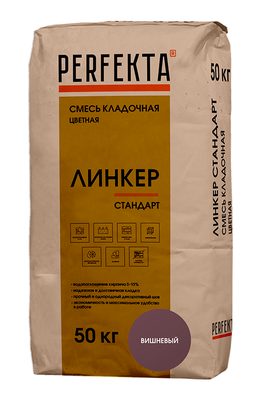 Смесь кладочная цветная Линкер Стандарт вишневый, 50 кг