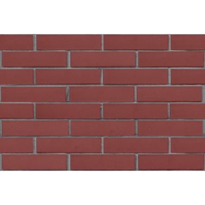 Кирпич лицевой пустотелый винный, поверхность гладкая 1 нф