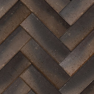 Брусчатка коричневая "Гамбург" бордо лонг