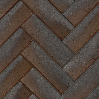 Брусчатка коричневая "Франкфурт" серебро лонг