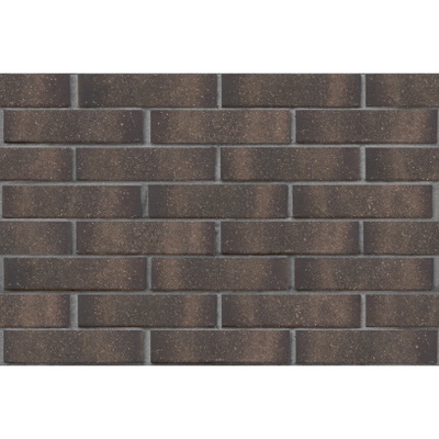 Кирпич лицевой пустотелый графитовый с посыпкой, поверхность гладкий 1 нф