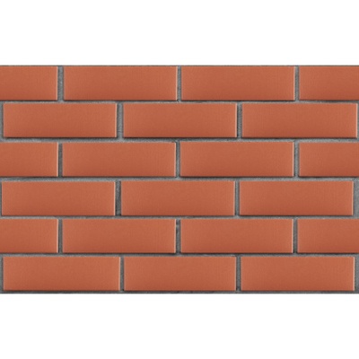 Кирпич лицевой пустотелый красный, поверхность гладкая 1 нф