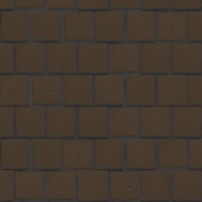 Брусчатка коричневая "Мюнхен" квадро (под распил)*